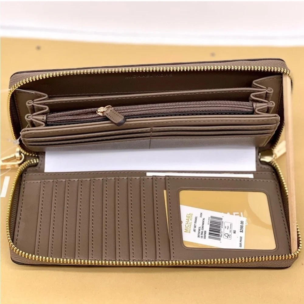 Michael Kors Large Continental Wallet Wristlet Dusk